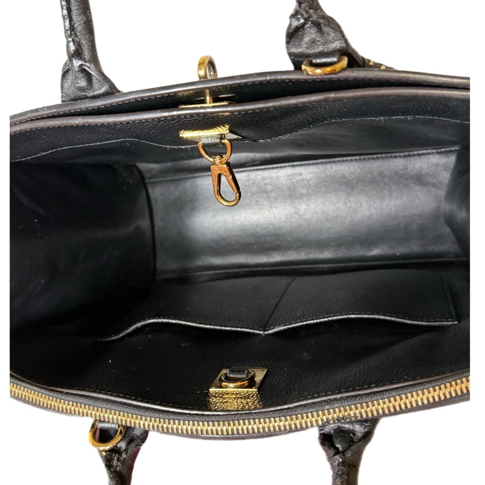 Louis Vuitton City Steamer Limited Edition Black Leather with Chain Strap - Picture 7 of 13